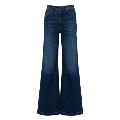 Twinset Mid-Seasonal Fit Denim Jeans Blue, Dam