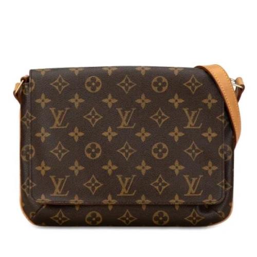 Louis Vuitton Vintage Pre-owned Canvas louis-vuitton-vskor Brown, Dam