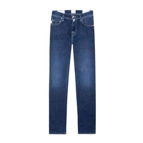 Tramarossa Regular Fit Five-Pocket Jeans Blue, Herr