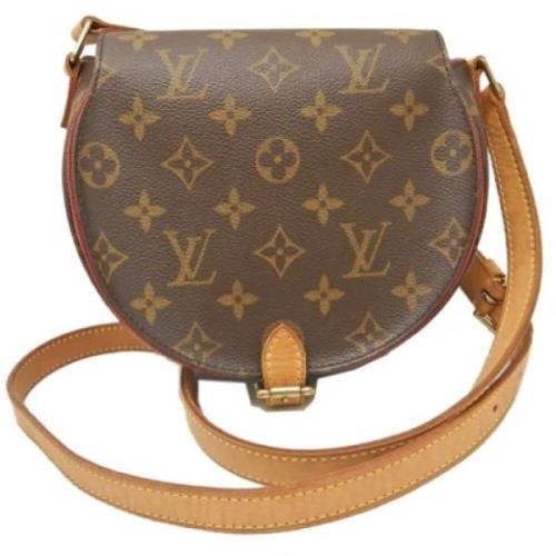 Louis Vuitton Vintage Pre-owned Plast axelremsvskor Brown, Dam