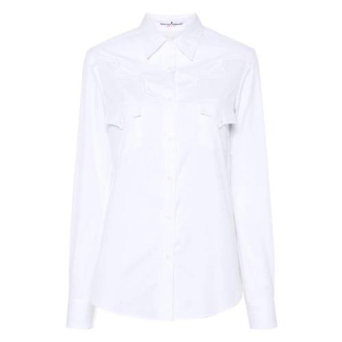 Ermanno Scervino Chic Mens Shirt White, Dam