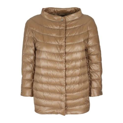 Herno Ultralätt Nylonjacka Beige, Dam