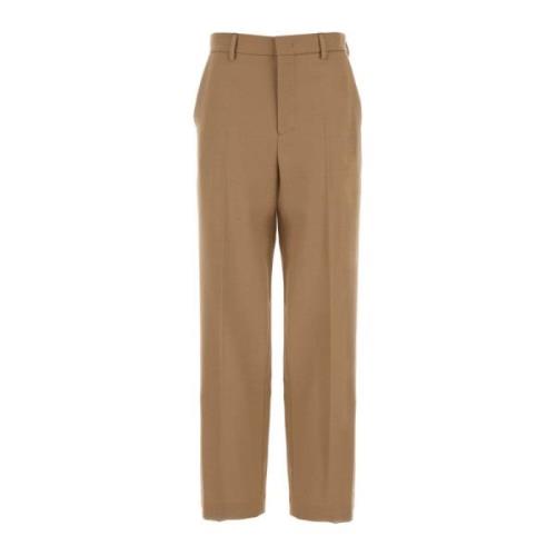 Blumarine Stretch Twill Kamelbyxa Brown, Dam