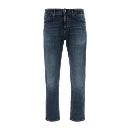 Boss Stretch Denim Jeans Blue, Herr