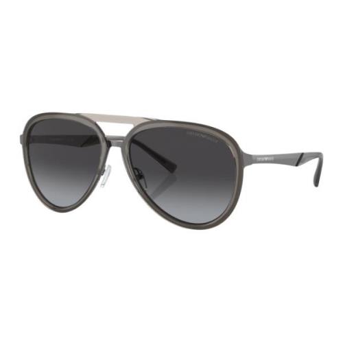 Emporio Armani Rökgrå Solglasögon EA 2145 Gray, Herr