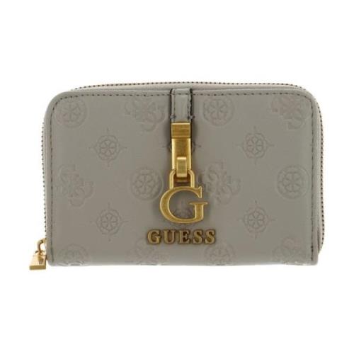 Guess Dam Zip-plånbok G James Logo Gray, Dam