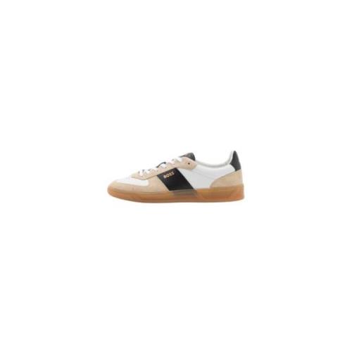 Hugo Boss Klassiska Sneakers Beige, Herr