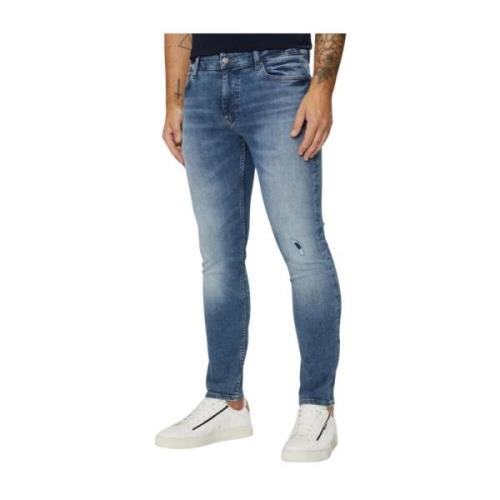 Hugo Boss Klassiska Denim Jeans Blue, Herr