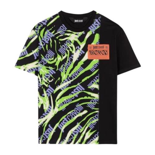 Just Cavalli Stiliga T-shirts och Polos Multicolor, Herr