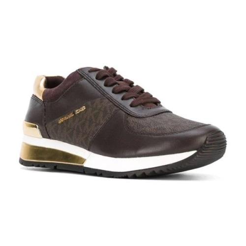 Michael Kors Brun Wrap Sneakers Brown, Dam