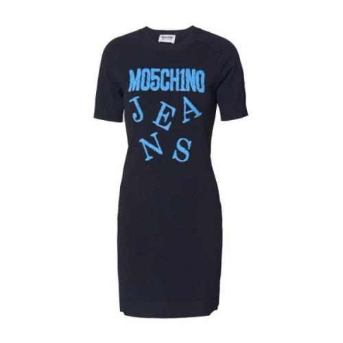 Moschino Snygg Klänning Kollektion Black, Dam