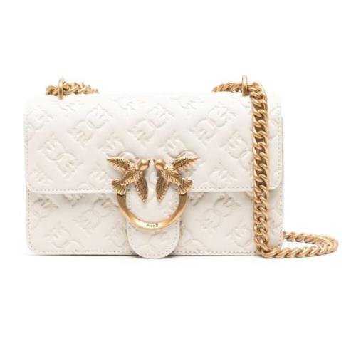 Pinko Antikguld Love One Mini Set White, Dam