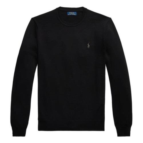 Polo Ralph Lauren Svart Pullover Tröja Black, Herr