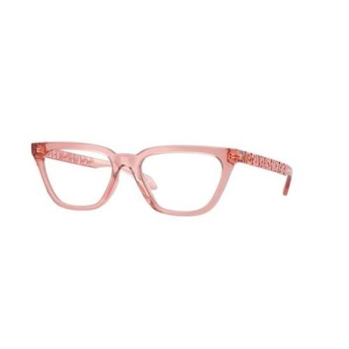 Versace Rosa Båge Solglasögon Pink, Unisex