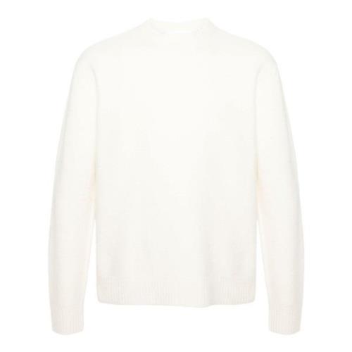 Jil Sander Kräm Sweaters för Kvinnor Beige, Herr