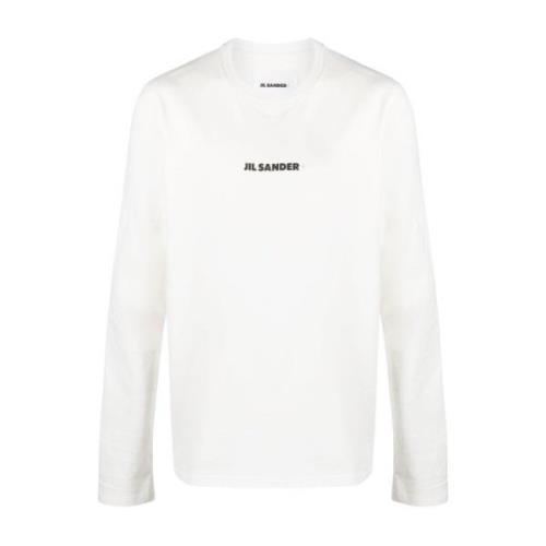 Jil Sander Herr Sweatshirt: Uppgradera din avslappnade garderob White,...