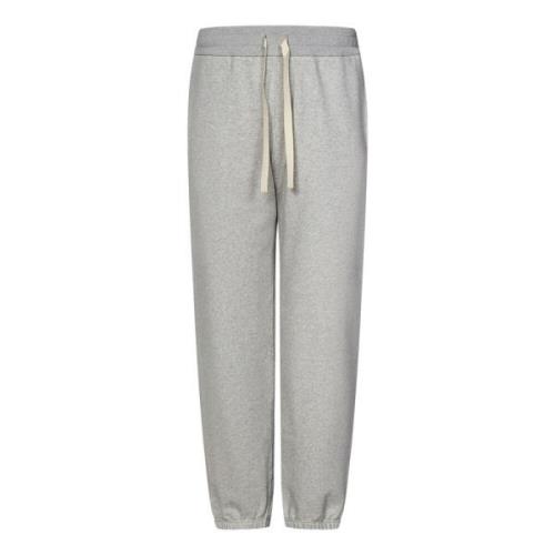 Jil Sander Grå Bomulls Joggers Aw24 Gray, Herr