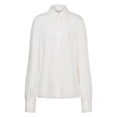 Alberta Ferretti Ivory Skjorta White, Dam