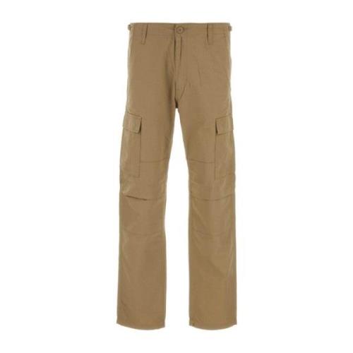 Carhartt Wip Bomull Aviation Pant Beige, Herr