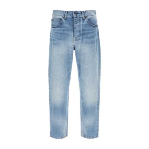 Carhartt Wip Denim Newel Pant Blue, Herr