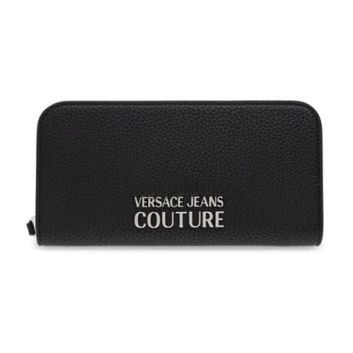 Versace Jeans Couture Plånbok med logotyp Black, Dam