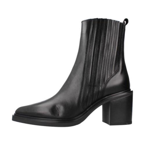 Alpe Ankle Boots Black, Dam