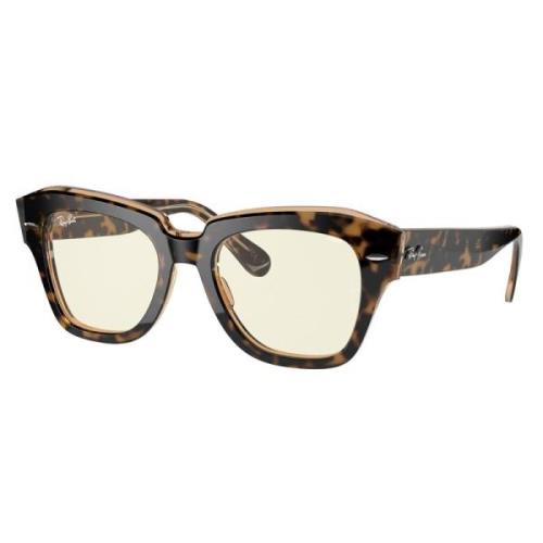 Ray-Ban Fyrkantig Stil Solglasögon Fotochromic Brown, Unisex