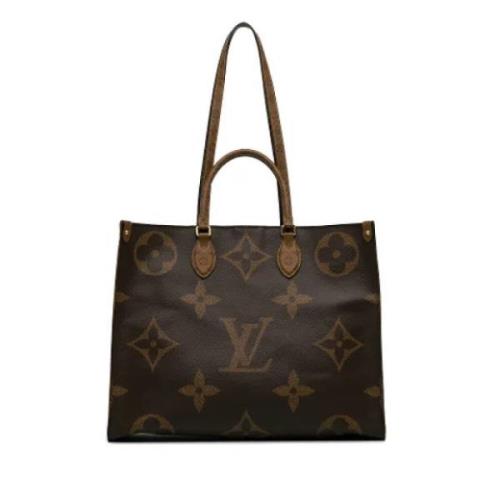 Louis Vuitton Vintage Pre-owned Canvas louis-vuitton-vskor Brown, Dam