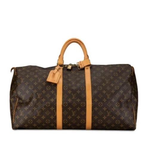 Louis Vuitton Vintage Pre-owned Canvas louis-vuitton-vskor Brown, Dam