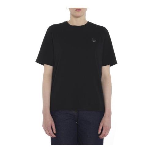 Maison Kitsuné Stiliga T-shirts och Polos Black, Dam