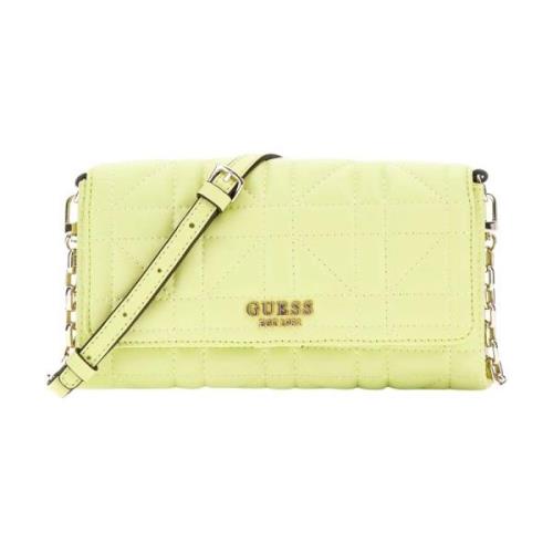 Guess Mini Crossbody Väska Assia Green, Dam