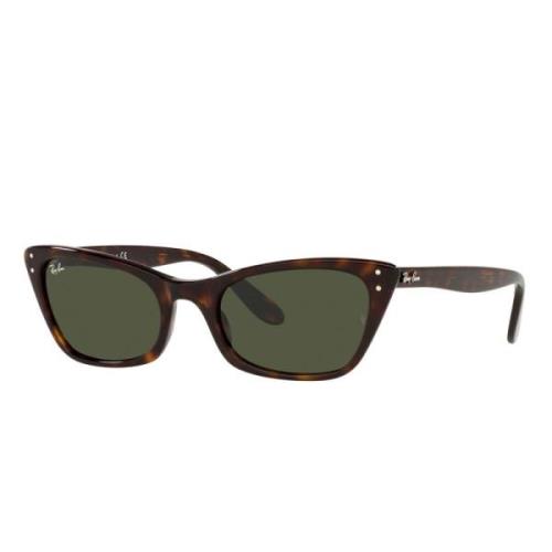 Ray-Ban Vintage Cat-Eye Solglasögon Lady Burbank Brown, Unisex