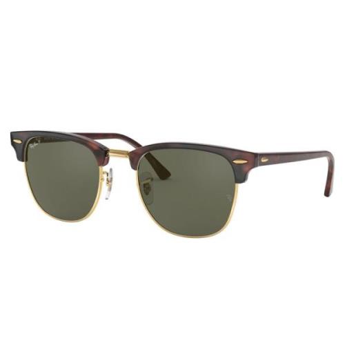 Ray-Ban Klassiska Clubmaster Solglasögon Polariserade Brown, Unisex