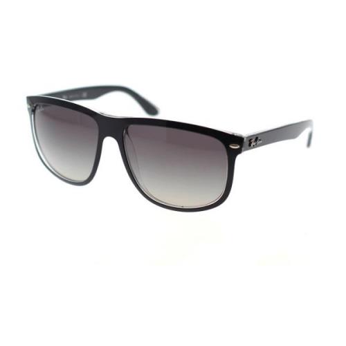 Ray-Ban Fyrkantiga Oversized Solglasögon Boyfriend Stil Black, Unisex