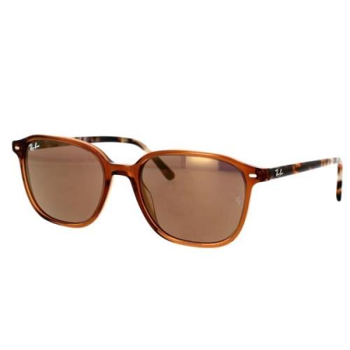 Ray-Ban Ikoniska Solglasögon Leonard Rb2193 663693 Brown, Unisex