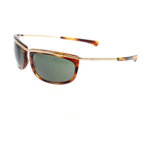 Ray-Ban Vintage Ovala Solglasögon Olympian I Brown, Unisex