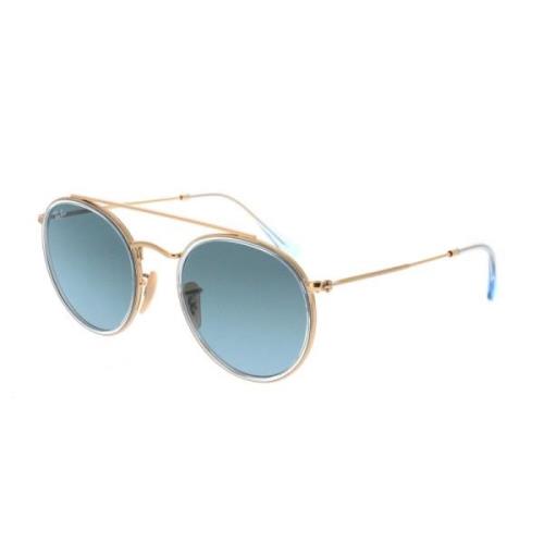 Ray-Ban Runda Double Bridge Solglasögon Yellow, Unisex