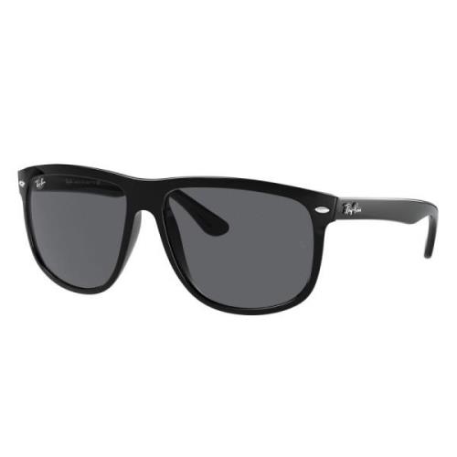 Ray-Ban Fyrkantiga Oversized Solglasögon Trendig Modell Black, Unisex