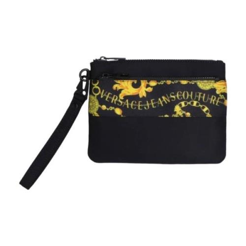 Versace Jeans Couture Mäns Clutch av Versace Black, Herr