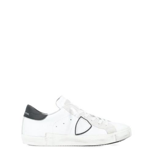 Philippe Model Låga Toppsneakers i Svart White, Herr