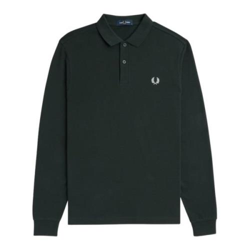 Fred Perry Gröna T-shirts och Polos Green, Herr