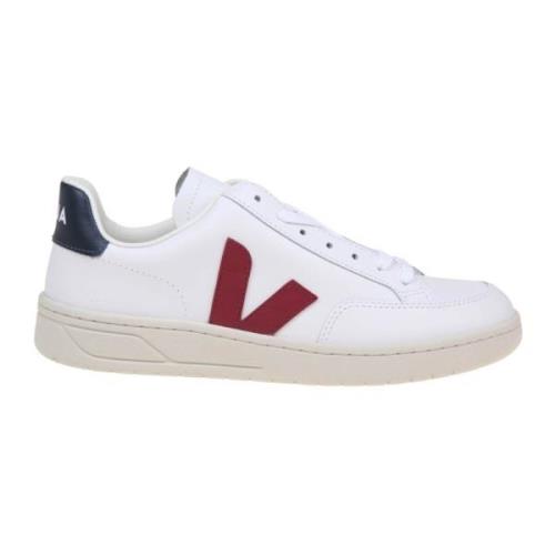 Veja Marsala Läder Sneakers White, Herr