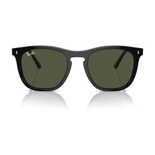 Ray-Ban Fyrkantiga solglasögon Rb2210 901/31 Black, Unisex