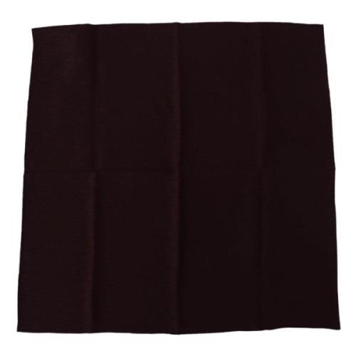 Dolce & Gabbana Elegant Sidenscarf Herr Tillbehör Brown, Herr