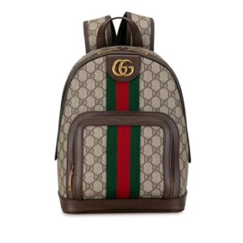 Gucci Vintage Pre-owned Plast axelremsvskor Beige, Dam