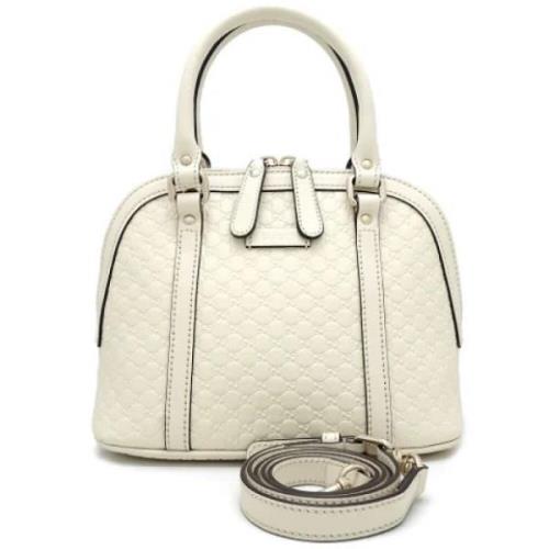 Gucci Vintage Pre-owned Laeder axelremsvskor White, Dam