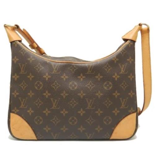 Louis Vuitton Vintage Pre-owned Plast axelremsvskor Brown, Dam