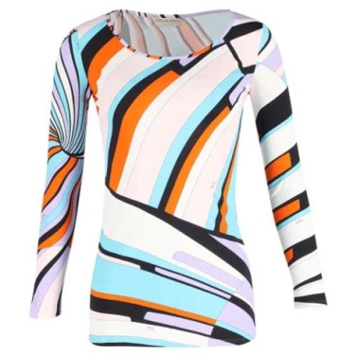 Emilio Pucci Pre-owned Pre-owned Tyg toppar Multicolor, Dam