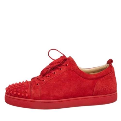 Christian Louboutin Pre-owned Pre-owned Mocka sneakers Red, Herr