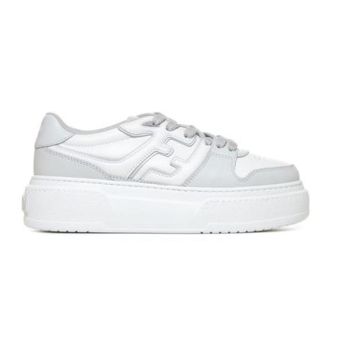 Fendi Snygga Sneakers White, Dam